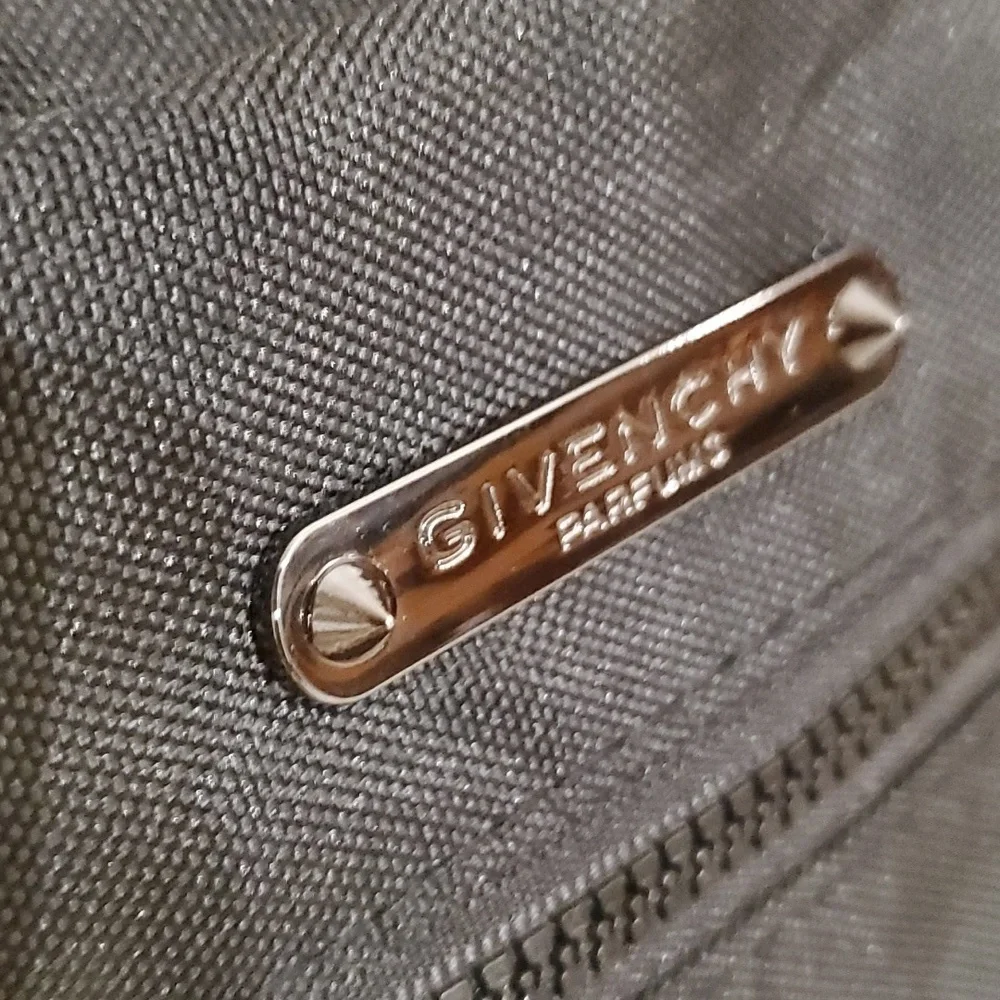 Givenchy Black Nylon Duffle Gym Weekender Bag